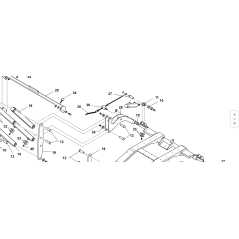 CAVO APERTURA CESTO GT ORIGINALE KUBOTA GIANNI FERRARI 95598190000