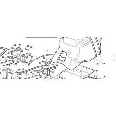 CAVO APERTURA CESTO ORIGINALE KUBOTA GIANNI FERRARI 94017200000