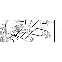 ADAPTATEUR L ORIENT.1/2-1/2-3/4-16UNF OU LATÉRAL ORIGINAL KUBOTA GIANNI FERRARI 00777600257