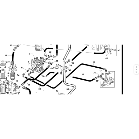 ADAPTER L ORIENT.1/2-1/2-3/4-16UNF OR SIDE ORIGINAL KUBOTA GIANNI FERRARI 00777600257