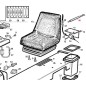 HYDRAULISCHER STOSSDÄMPFER -ACC002- ORIGINAL KUBOTA GIANNI FERRARI 00777850009
