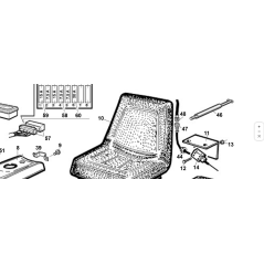 AMORTIGUADOR HIDRÁULICO -ACC002- ORIGINAL KUBOTA GIANNI FERRARI 00777850009