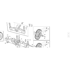 ROUE 3.75X6 ORIGINALE KUBOTA GIANNI FERRARI 94500080001 | NewgardenParts.com