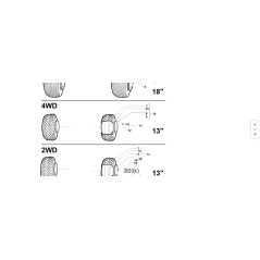 WHEEL RIM 3.75X6 (4 HOLES Ø85) ORIGINAL KUBOTA GIANNI FERRARI 92001160001