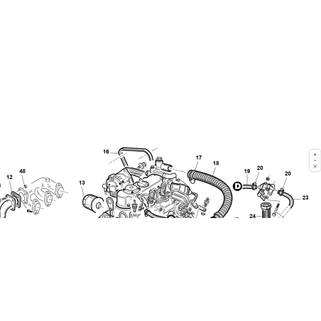 CINGHIA ALTERNATORE KUBOTA D902 ORIGINALE KUBOTA GIANNI FERRARI 00111980053