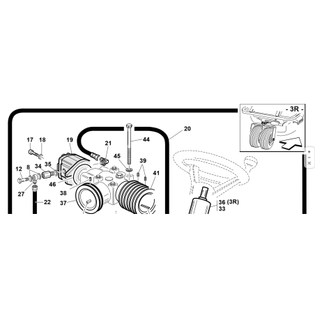 ADATTATORE ORIENT 90° 3/8GAS-9/16-18UNF ORIGINALE KUBOTA GIANNI FERRARI 00777600146