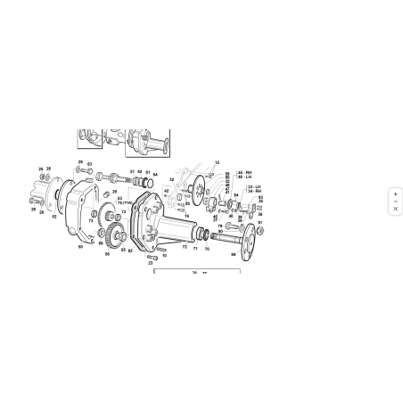 Brake caliper cam SN ORIGINAL KUBOTA GIANNI FERRARI 00.34.01.0113