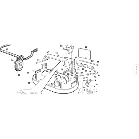 ARBRE DE ROUE ARRIÈRE KUBOTA GIANNI FERRARI ORIGINAL 95566110003