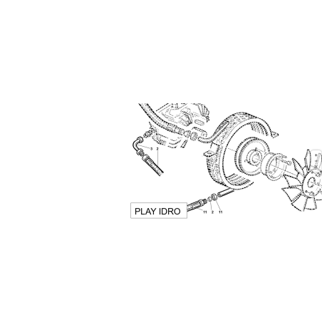 ADAPTADOR DE GAS DE 90° M+FG 3/8 ORIGINAL KUBOTA GIANNI FERRARI 00777600080