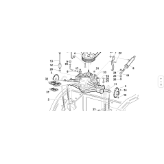 ESSIEU DE DÉRIVATION PRÉASSEMBLÉ ORIGINAL KUBOTA GIANNI FERRARI 94500550000 | NewgardenParts.com