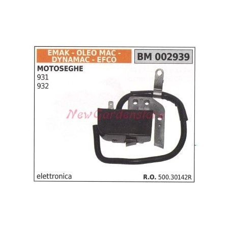 Bobine accensione EMAK per motoseghe 931 932 002939 | NewgardenParts.com