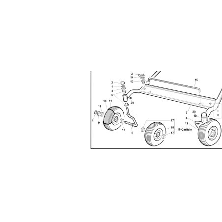 2.50X4 IS87 ORIGINAL KUBOTA GIANNI FERRARI 00111930011 INNER CHAMBER