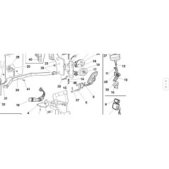 ORIGINAL KUBOTA GIANNI FERRARI 00777801402 ROTARY LAMP PLASTIC CAP