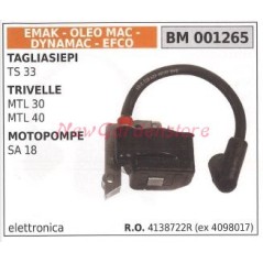 Bobine accensione EMAK per tagliasiepi ts33 trivelle mtl 30 40 motopompe sa 18 001265 | NewgardenParts.com