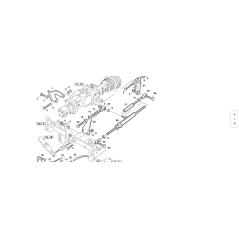 Column for pump control 25cc T4 ORIGINAL KUBOTA GIANNI FERRARI 01.50.00.5590