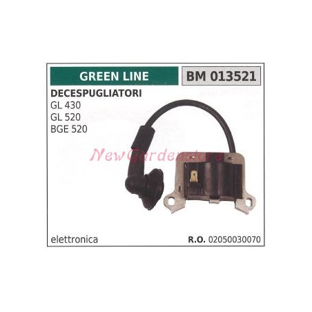 Bobine accensione GREEN LINE per decespugliatori gl 430 52 bge 520 013521 | NewgardenParts.com