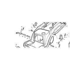 KOMPLETTER BEFESTIGUNGSWINKEL FÜR RUMPF, ORIGINAL KUBOTA GIANNI FERRARI PZ95500159000 | NewgardenParts.com