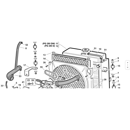ORIGINAL KUBOTA GIANNI FERRARI CONVEYOR 95410000002
