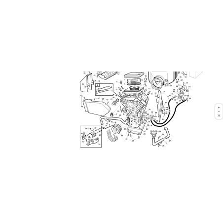 CONVOGLIATORE SCARICO ARIA  ORIGINALE KUBOTA GIANNI FERRARI 95180110000