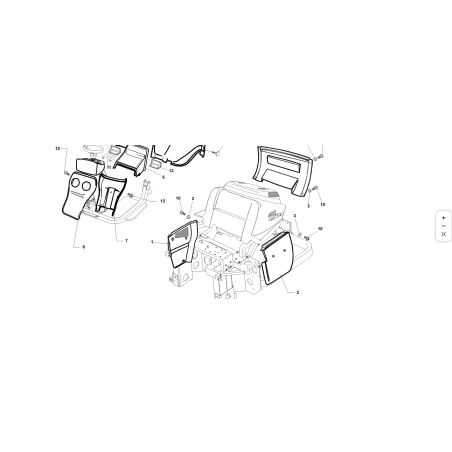 KUBOTA GIANNI FERRARI 00111970134 DOUILLE ANTIVIBRATION FILETÉE M6 D'ORIGINE