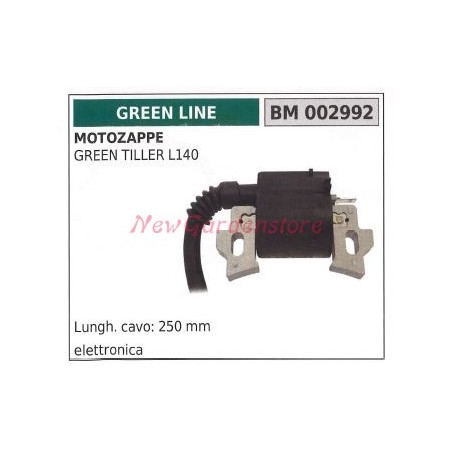 Bobine accensione GREEN LINE per motozappe green tiller l140 lunghezza cavo 250mm 002992 | NewgardenParts.com