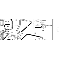 KUBOTA GIANNI FERRARI 00777600039 BOULON CREUX DOUBLE 1/4 | NewgardenParts.com