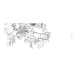 CAPPUCCIO RITORNO COMBUSTIBILE ORIGINALE KUBOTA GIANNI FERRARI 95210000011