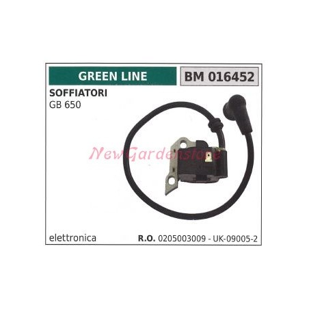 bobine accensione GREEN LINE per soffiatori gb650 016452 | NewgardenParts.com