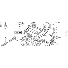 ORIGINAL KUBOTA GIANNI FERRARI PC95006000005 GRUPPENABDECKUNG | NewgardenParts.com