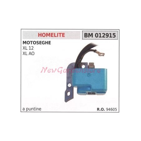 bobine accensione HOMELITE per motoseghe XL 15 XL AO 012915 | NewgardenParts.com