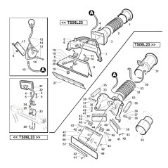 Bocca di aspirazione ORIGINALE GIANNI FERRARI 01.50.00.8140 | NewgardenParts.com