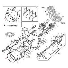 Bocca turbina 240 TURBOGRASS ORIGINALE GIANNI FERRARI 01.50.00.2104 | NewgardenParts.com