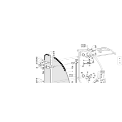 Fenêtre latérale fixe pour ROPS ORIGINAL KUBOTA GIANNI FERRARI 00.99.01.0070 | NewgardenParts.com