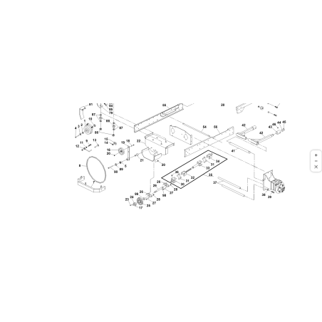 ORIGINAL KUBOTA GIANNI FERRARI ZAPFWELLENLAGER 93300823032