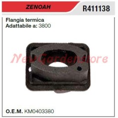 Flangia termica ZENOAH motosega 3800 R411138 | NewgardenParts.com