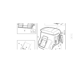 1/4 UNC VERZINKT MUTTER ORIGINAL KUBOTA GIANNI FERRARI 00111150013