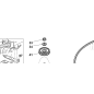 NUT 5/8-11 NYLOC ORIGINAL KUBOTA GIANNI FERRARI 93900104261