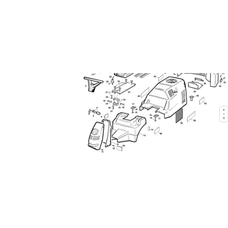 AUTOMUTTER M10 UNI 7473 6S ZNT ORIGINAL KUBOTA GIANNI FERRARI 00111250004