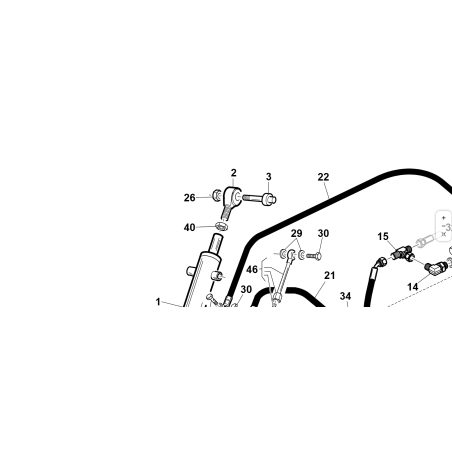 AUTOMUTTER UNI 7474 M14 6S ORIGINAL KUBOTA GIANNI FERRARI 00111250005