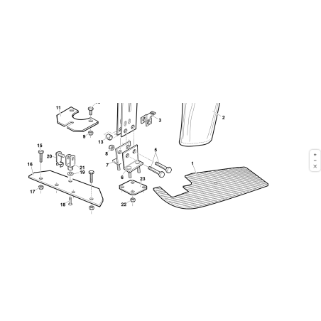 AUTOMUTTER M8 UNI 7474 6S LOW ZNT ORIGINAL KUBOTA GIANNI FERRARI 00111000095