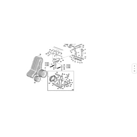 Tuerca M27x1,5 para casquillos de placa de turbina (ORIGINAL KUBOTA GIANNI FERRARI 01.40.00.2090