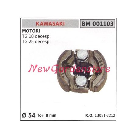 Frizione completa KAWASAKI motore decespugliatore TG 18 25 Ø54 001103 | NewgardenParts.com