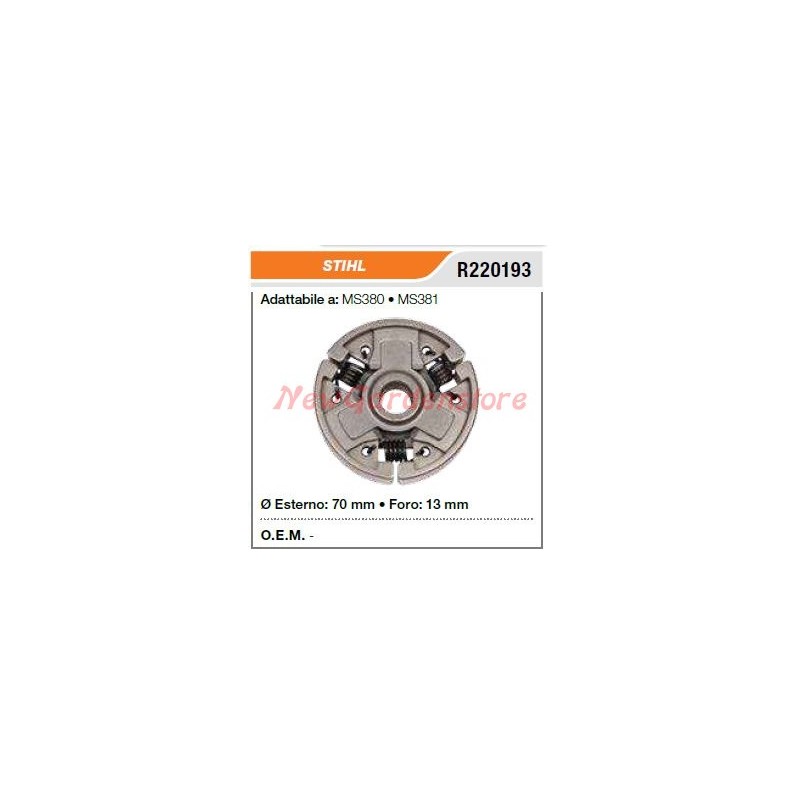 STIHL embrayage pour tronçonneuse MS380 381 R220193