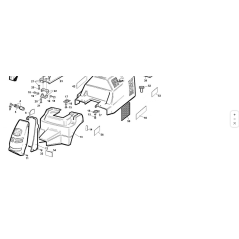 ORIGINAL KUBOTA GIANNI FERRARI 00555200104 TG130 AUFKLEBER