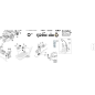 DECALCOMANIA AVVIAMENTO GTS DIESEL ORIGINALE KUBOTA GIANNI FERRARI 00555200251
