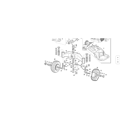 ORIGINAL KUBOTA GIANNI FERRARI RADWELLENABSTANDHALTER 95097000003