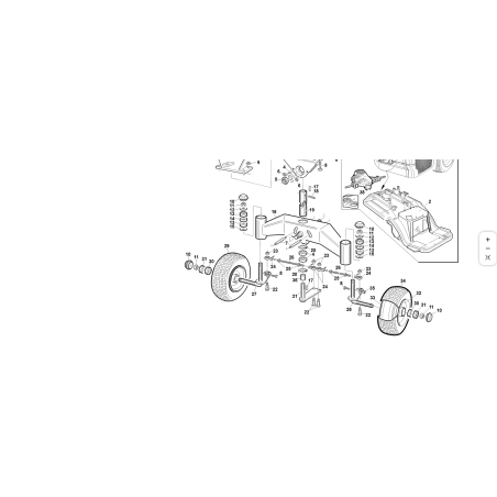 ORIGINAL KUBOTA GIANNI FERRARI RADWELLENABSTANDHALTER 95097000003