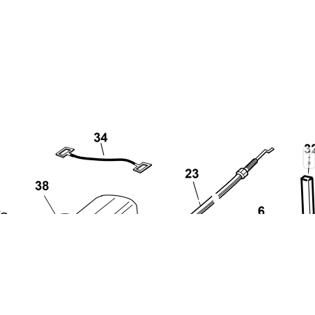 CAOUTCHOUC DE FIXATION DE RÉSERVOIR COMPLET KUBOTA GIANNI FERRARI 95561210000