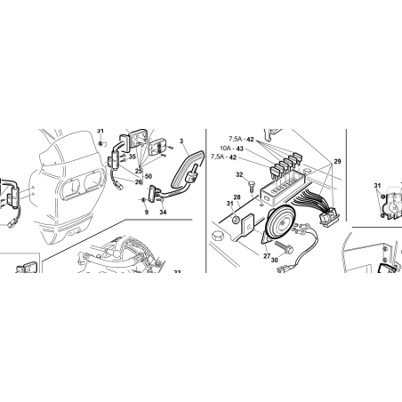 ORIGINAL KUBOTA GIANNI FERRARI VORMONTIERT LINKS VORNE SCHEINWERFER 95162201100