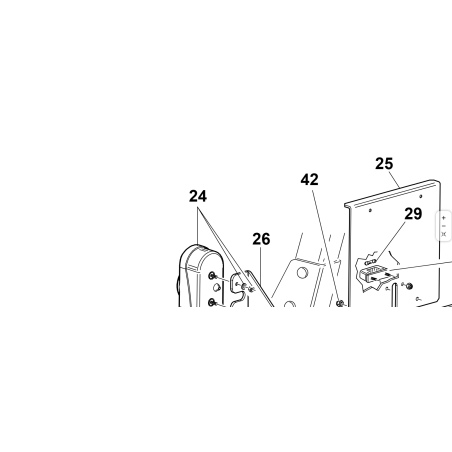 ORIGINAL KUBOTA GIANNI FERRARI RÜCKLICHT 95599000082
